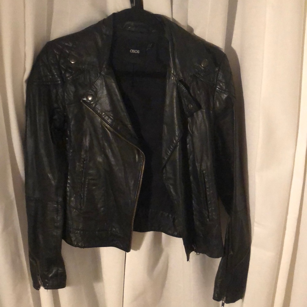ASOS real leather Moto jacket